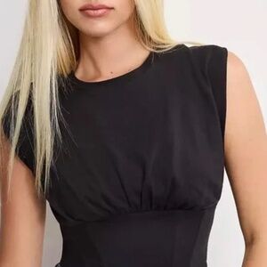 Good American -  Women's corset top Black  - Size 1 (XS)